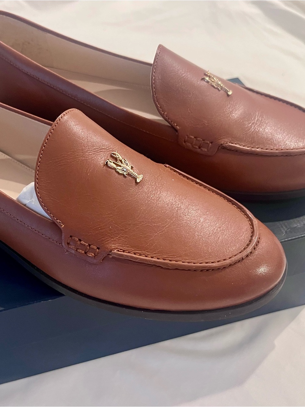 Cole Haan Pinch Lobster Loafer - British Tan - Size 8.5 - Brand New in Box